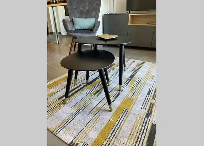 3 Pieces Vue Bord De Hyper Centre Apartment *